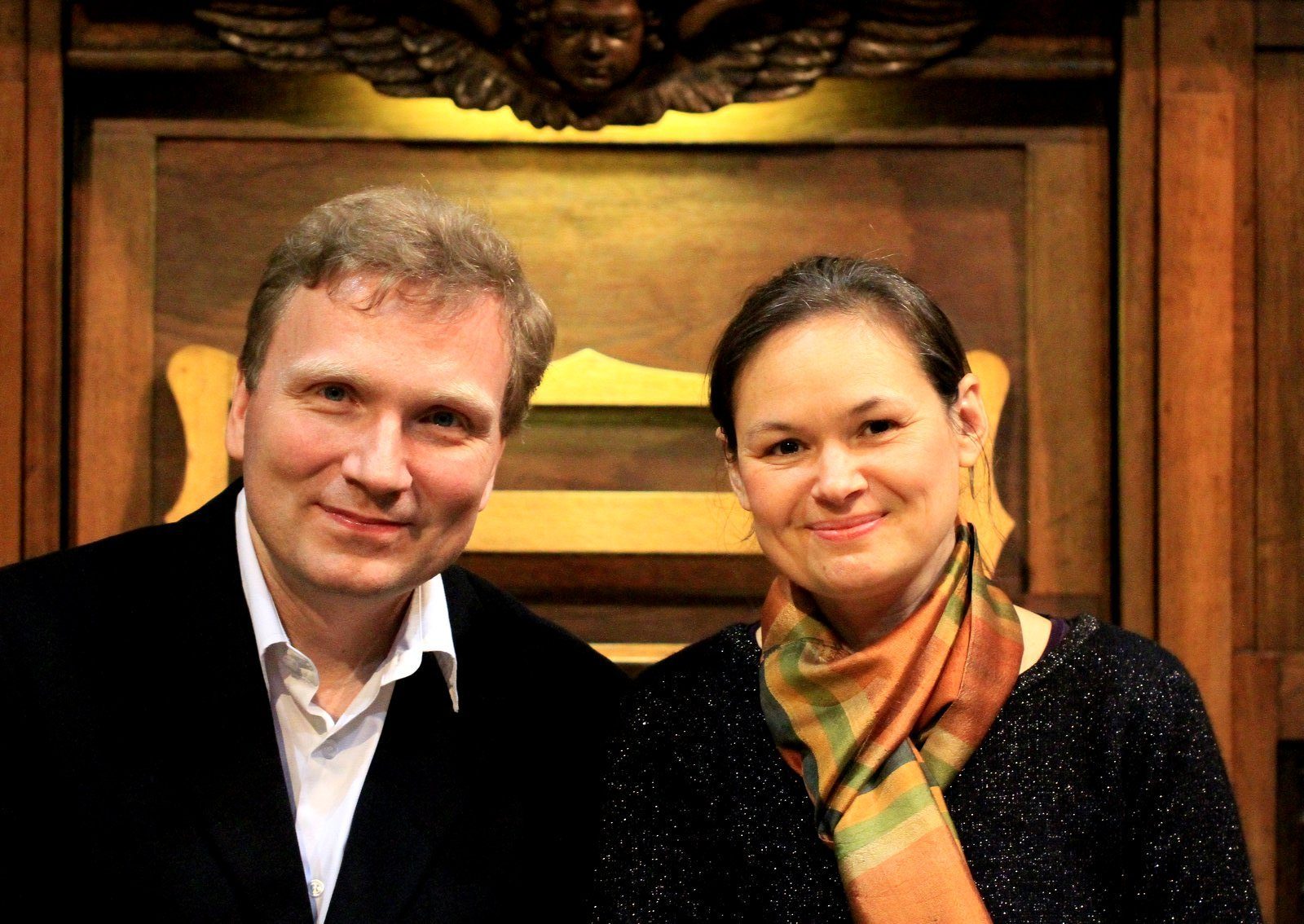 Eric Lebrun et Marie-Ange Leurent, photo Pierre Chevreau - Copie